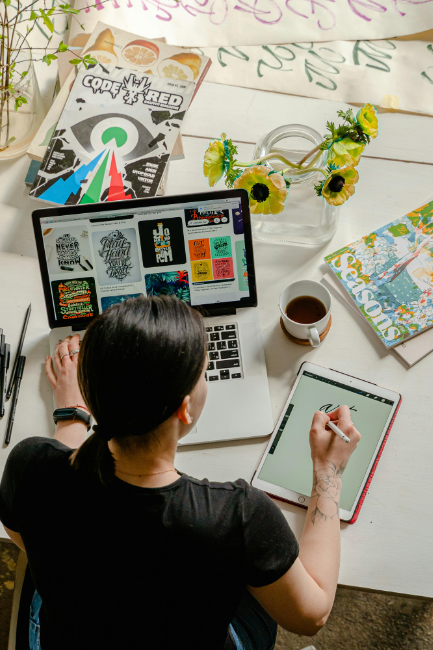 vertical photo diseno grafico